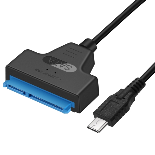 Computer&Networking HA USB-C/Type-C 3.1 Male to SATA Length: 20cm HDD Data Converter Cable 15 Pin + 7 Pin 