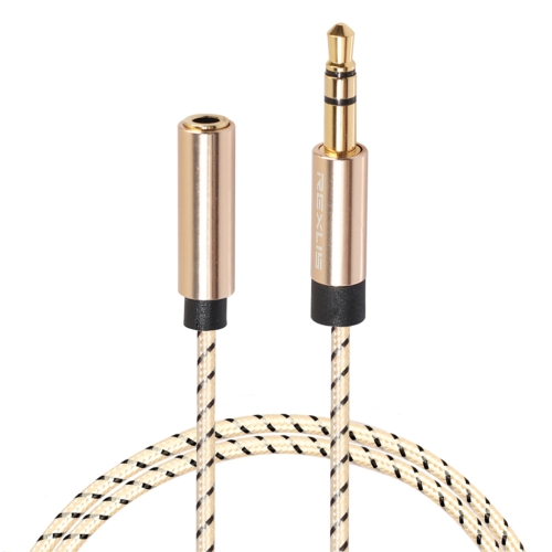 Length 3.5mm Male to Female Stereo Gold-Plated Plug AUX/Earphone Cotton Braided Extension Cable for 3.5mm AUX Standard Digital Devices 3m Durable 