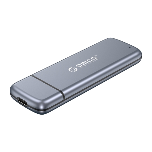 

ORICO M2L2-NV03C3-GY-EP M.2 NVME + NGFF Solid State Mobile Hard Disk Enclosure (Grey)