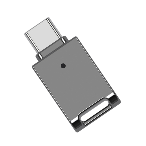 

64GB USB-C / Type-C Zinc Alloy USB Flash Drive with Keychain
