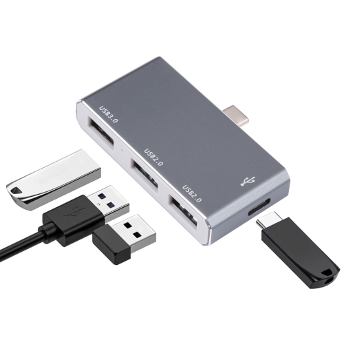 

USB-C / Type-C to OTG 4 Port Type-C USB 3.0 USB 2.0 HUB Adapter