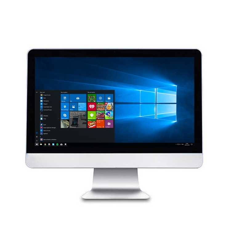 Windows Pc Computer Y105 Desktop Computer PC, 23.8 inch, 8GB+128GB