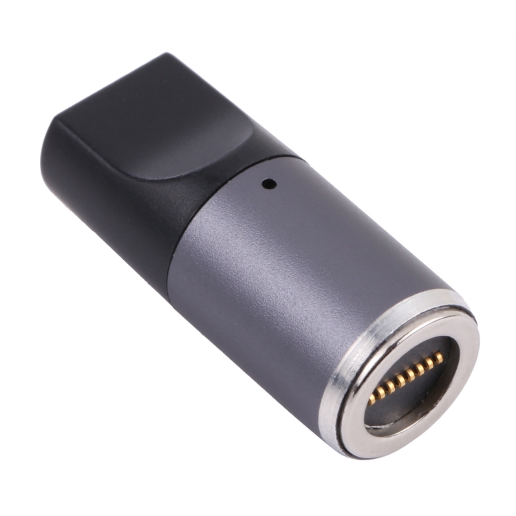 

USB-C / Type-C Female to 8 Pin Magnetic DC Round Head Free Plug Charging Adapter