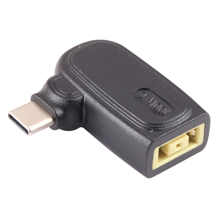 

100W Big Square Female to USB-C/Type-C Male Plug Laptop Adapter Connector