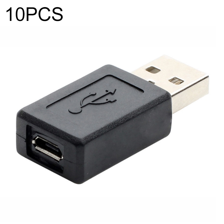 

10 PCS LY-U2T045 USB Male to Micro USB 5 Pin Female Charging Adapter