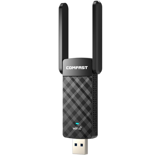

COMFAST CF-952AX V2 1800Mbps Dual Band Wireless Network Card WiFi6 USB Adapter