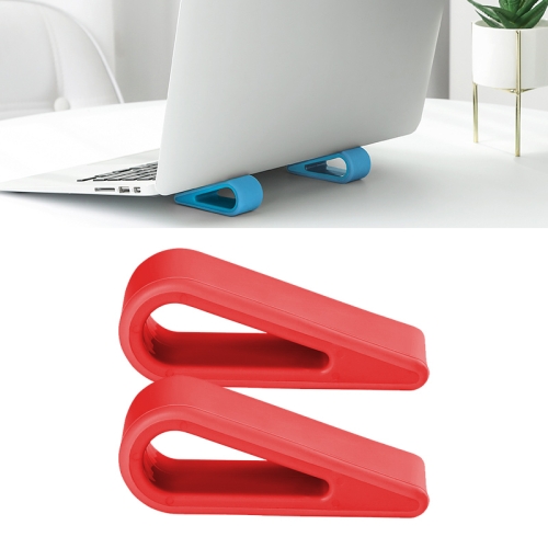 2 PCS Simple Notebook Computer Bracket Adjustable Height Increase