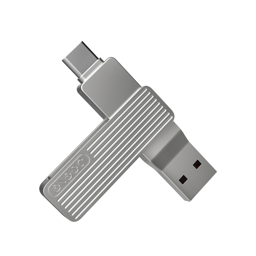 

Original Xiaomi Youpin M1 Jesis USB 3.1 + Type-C / USB-C Dual Interface Mobile Phone U Disk, Capacity: 64GB (Silver)