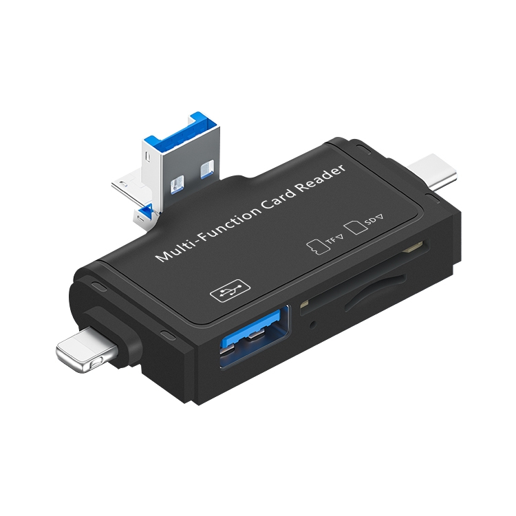 

7 In 1 USB 2.0 Card Reader (Black)