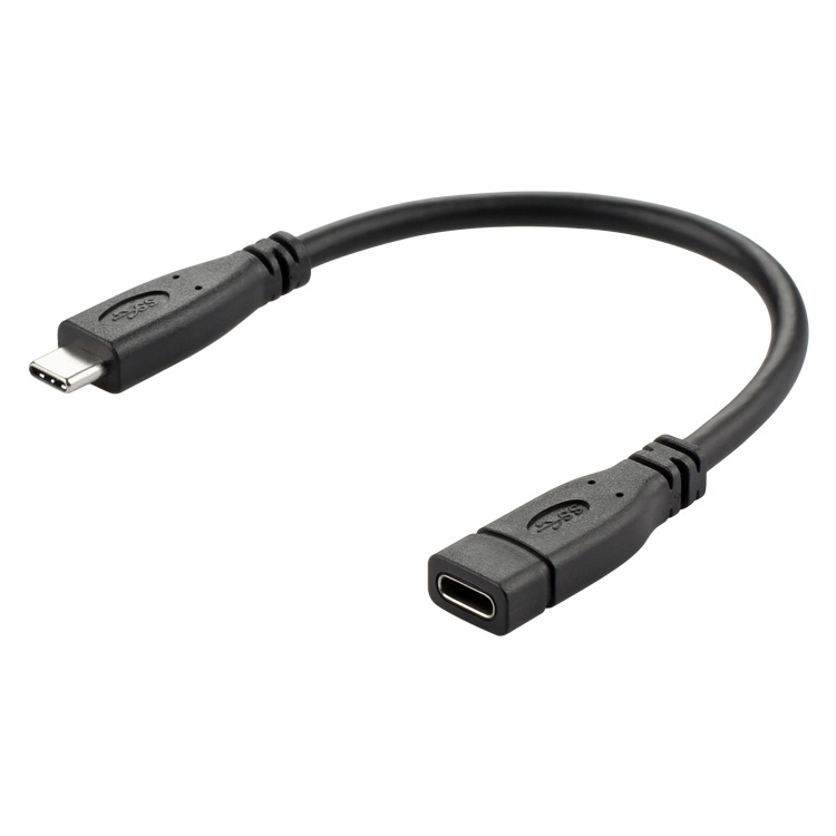 

USB 3.1 Type-C / USB-C Male to Type-C / USB-C Female Gen2 Adapter Cable, Length: 50cm