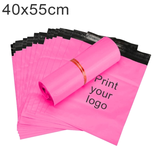 10000 PCS 40x55cm Impreso personalizado de bolsas de mensajería de plástico  grueso con su logotipo para