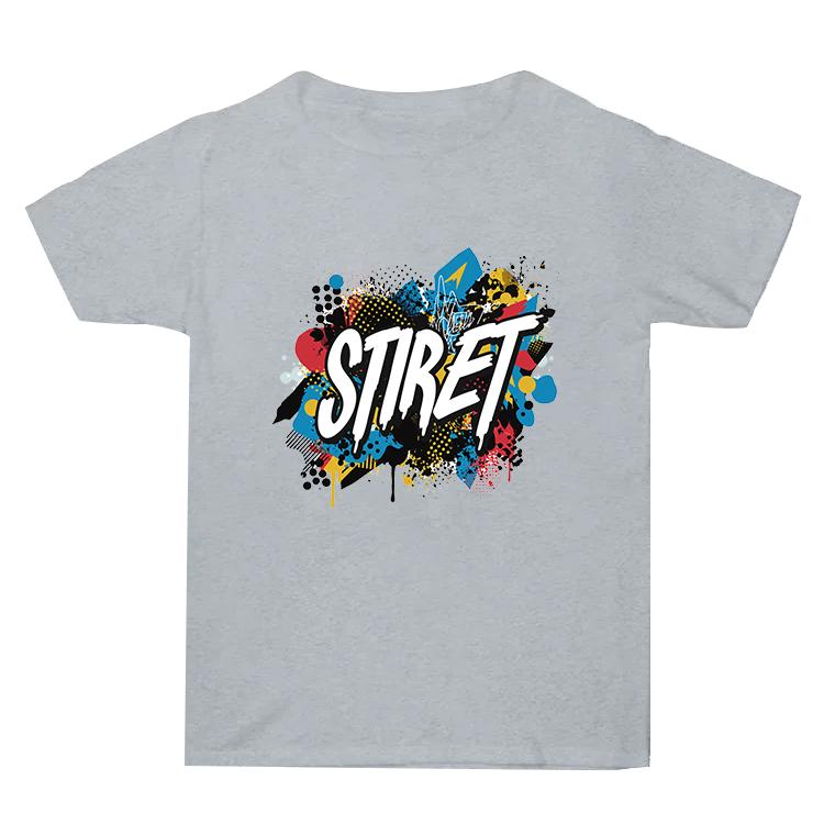 

Summer Baggy Cotton Short Sleeve T-shirt Custom Made Print On Your Demand, Size: L (Grey-1)