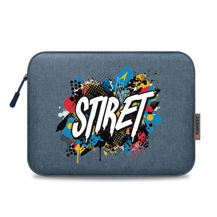 

HAWEEL Print On Your Demand 11 inch Tablet Sleeve Case Zipper Briefcase Bag for 9.7-11.0 inch Tablets (Dark Blue)