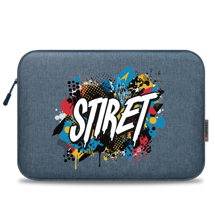 

HAWEEL Print On Your Demand 13 inch Tablet Sleeve Case Zipper Briefcase Bag for 12.5-13.5 inch Tablets (Dark Blue)