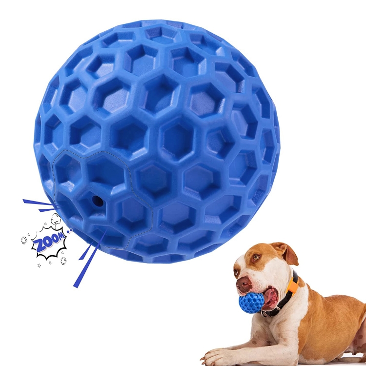 

Dog Sound Rubber Honeycomb Toy Ball Pet Supplies
