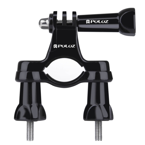 

PULUZ Universal Bike Motorcycle Handlebar Mount with Screw for PULUZ Action Sports Cameras Jaws Flex Clamp Mount for GoPro Hero11 Black / HERO10 Black /9 Black /8 Black /7 /6 /5 /5 Session /4 Session /4 /3+ /3 /2 /1, DJI Osmo Action and Other Action Camer