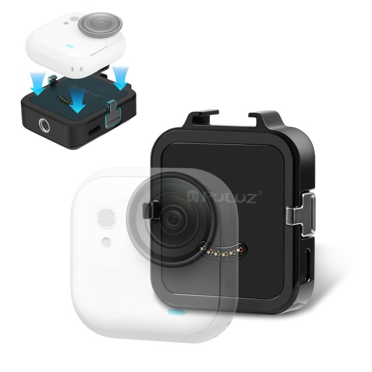 

For Insta360 GO Ultra PULUZ Data Transmission Base Multifunctional Charging Base (Black)