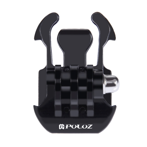 

PULUZ Horizontal Surface Quick Release Buckle for PULUZ Action Sports Cameras Jaws Flex Clamp Mount for GoPro Hero11 Black / HERO10 Black /9 Black /8 Black /7 /6 /5 /5 Session /4 Session /4 /3+ /3 /2 /1, DJI Osmo Action and Other Action Cameras