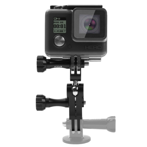 

PULUZ CNC Aluminum Ball Joint Mount with 2 Long Screws for GoPro Hero11 Black / HERO10 Black /9 Black /8 Black /7 /6 /5 /5 Session /4 Session /4 /3+ /3 /2 /1, DJI Osmo Action and Other Action Cameras(Black)