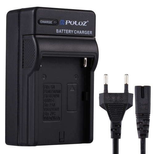 

PULUZ EU Plug Battery Charger with Cable for Sony NP-F550 / F970 / F960 / F770 / F750 / F570 Battery