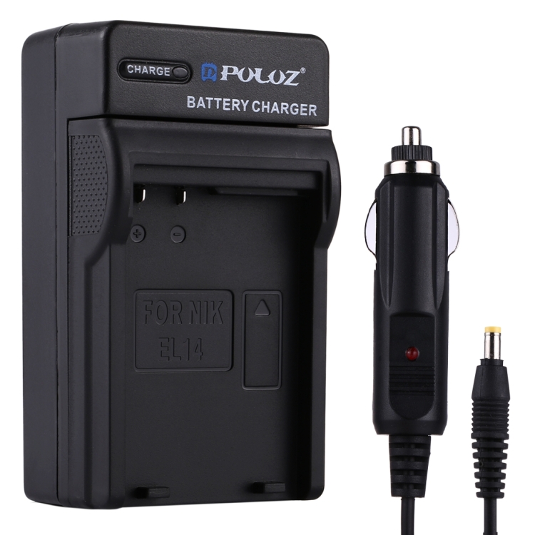 

PULUZ Digital Camera Battery Car Charger for Nikon EN-EL14 Battery
