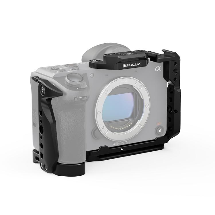 

For Sony Cinema Line FX2 / ILME-FX2B PULUZ Metal Camera Cage Stabilizer Rig(Black)