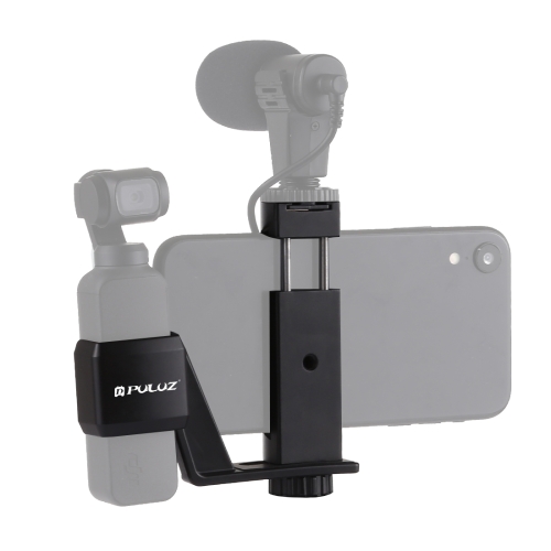 

PULUZ Metal Phone Clamp Mount + Expansion Fixed Stand Bracket for DJI OSMO Pocket