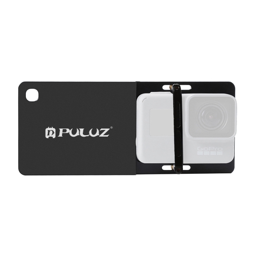 

PULUZ Mobile Gimbal Switch Mount Plate for GoPro HERO8 Black /7 /6 /5 /5 Session /4 Session /4 /3+ /3 /2 /1, DJI Osmo Action, Xiaoyi and Other Action Cameras(Black)