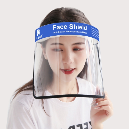 Face Shield x1 Mask Full Visor Adjustable Elastic HeadBand PPE Anti-Fog 