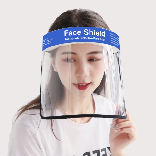 

Anti-Saliva Splash Anti-Spitting Anti-Fog Anti-Oil Protective Face Shields Mask with Elastic Band