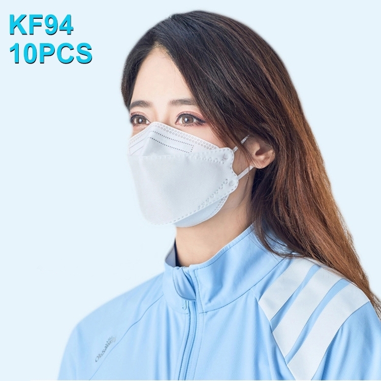 [HK Warehouse] 10 PCS KN95 KF94 Breathable Respirator Dustproof
