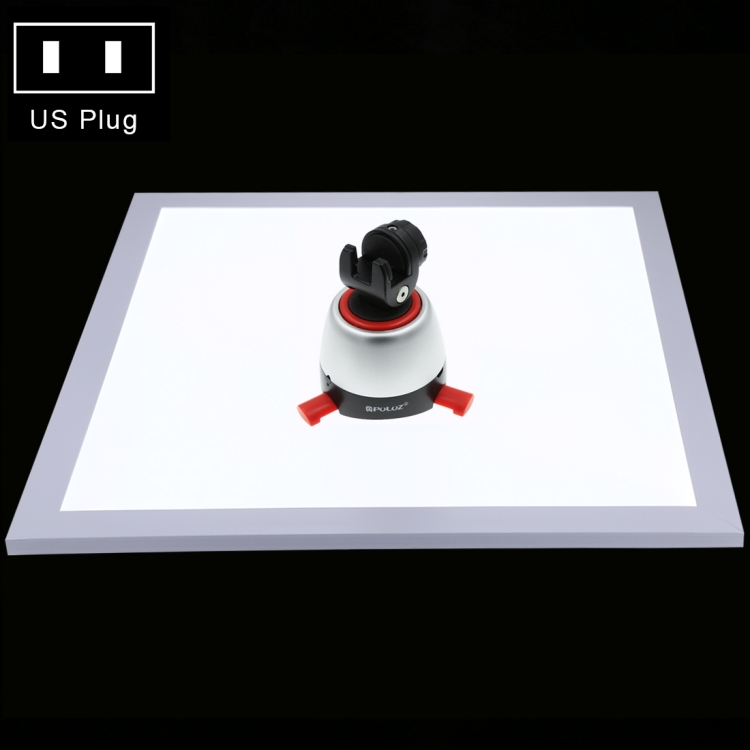 

PULUZ PSE Certified 1200LM LED Photography Shadowless Light Lamp Panel Pad with Switch, Acrylic Material, 34.7cm x 34.7cm Effective Area