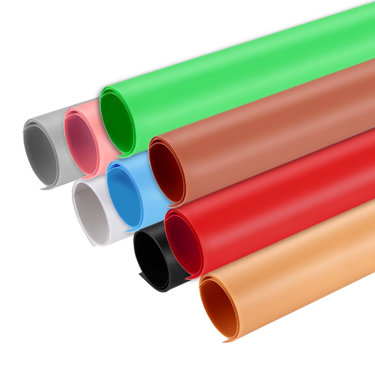 

PULUZ Photography Background PVC Paper Kits for Studio Tent Box, Size: 121cm x 58cm(White)