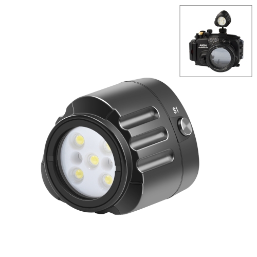 

PULUZ 40m Underwater LED Photography Fill Light 1000LM 3.7V/1100mAh Diving Light for GoPro Hero11 Black / HERO10 Black / HERO9 Black /HERO8 / HERO7 /6 /5 /5 Session /4 Session /4 /3+ /3 /2 /1, Insta360 ONE R, DJI Osmo Action and Other Action Cameras(Black