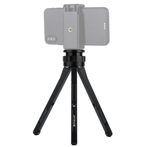 

PULUZ Adjustable Aluminum Alloy Mini Tripod Stand Tabletop Tripod for DSLR & Digital Cameras(Black)