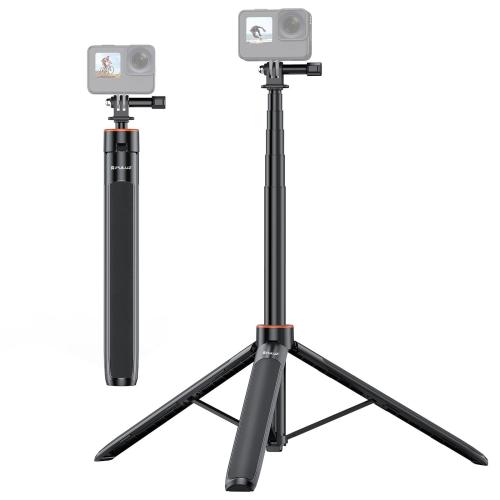 

[US Warehouse] PULUZ 1.4m Action Camera Selfie Stick Tripod Vlog Live Streaming Holder