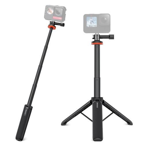 

[US Warehouse] PULUZ Action Camera Extension Tripod Selfie Stick Stand for GoPro