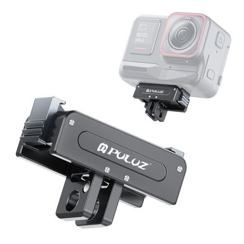 

For DJI Osmo Action 5 Pro / 4 / 3 PULUZ Magnetic Quick Release Metal Base (Black)