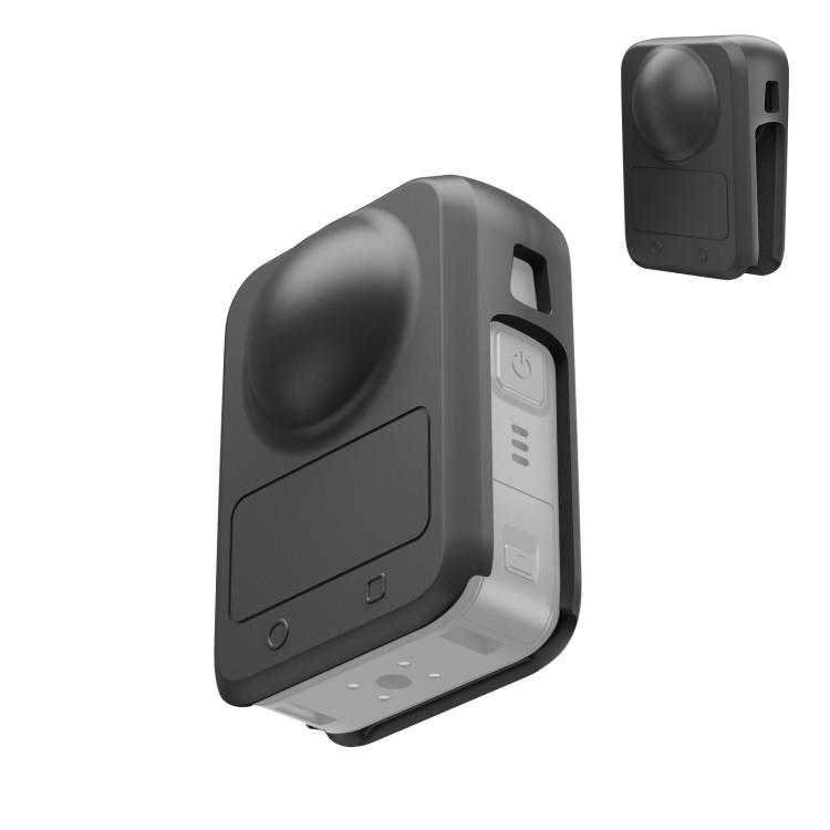 

For DJI Osmo 360 PULUZ Camera All-in-one Body Lens Silicone Cover (Black)
