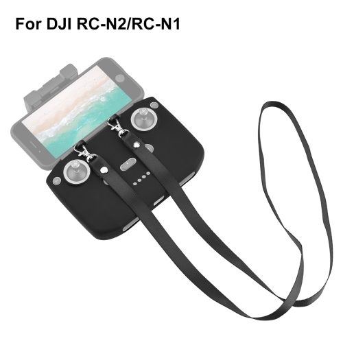 

PULUZ Shockproof Anti-scratch Silicone Case with Neck Strap For DJI Mini 3 / 3 Pro / Mavic 3 / Air 2S / Mini 2 RC-N2 / RC-N1 Remote Control (Black)