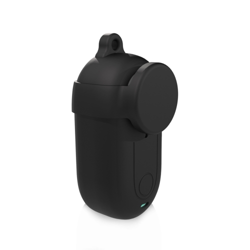 適用於Insta360 GO 3 PULUZ相機硅膠保護套帶鏡頭保護蓋 (顏色：黑色) 