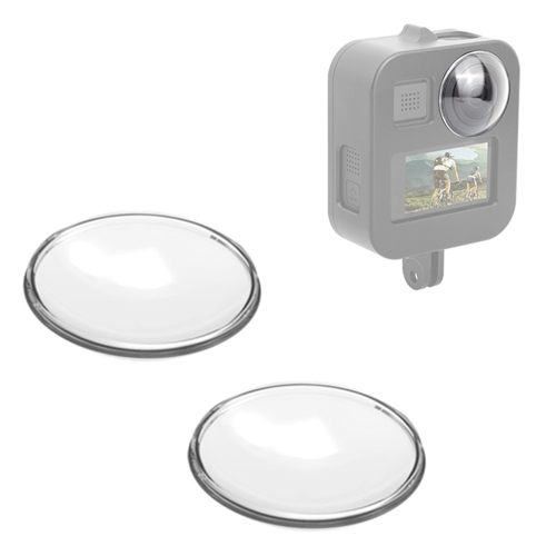 For GoPro Max 2pcs PULUZ Acrylic Protective Lens Covers