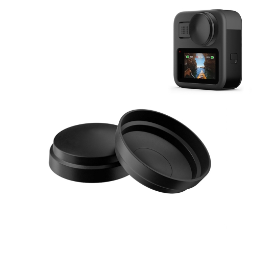 For GoPro Max PULUZ Soft TPU Rubber Dual-Lens Cap Cover