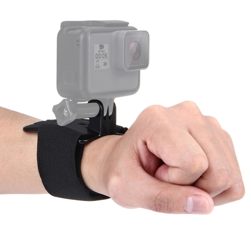 

PULUZ Adjustable Wrist Strap Mount for GoPro Hero12 Black / Hero11 /10 /9 /8 /7 /6 /5, Insta360 Ace / Ace Pro, DJI Osmo Action 4 and Other Action Cameras, Strap Length: 28.5cm