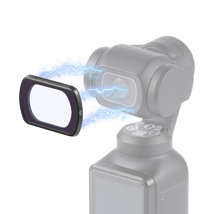 

For DJI Osmo Pocket 3 PULUZ Magnetic Camera Lens UV Filter