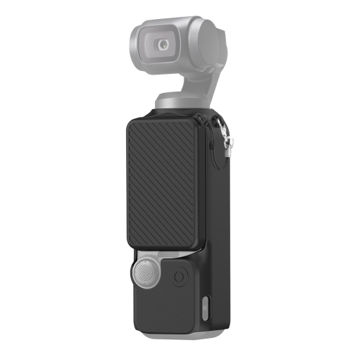 

For DJI OSMO Pocket 3 PULUZ 2 in 1 Silicone Cover Case Set with Strap (Black)