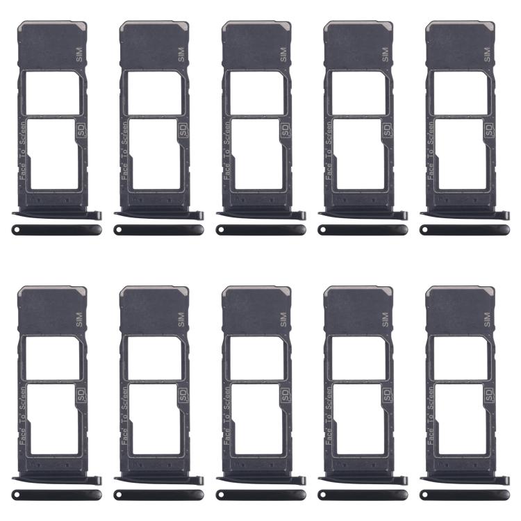 For Motorola Moto G7 Plus 10pcs Original SIM Micro SD Card Tray