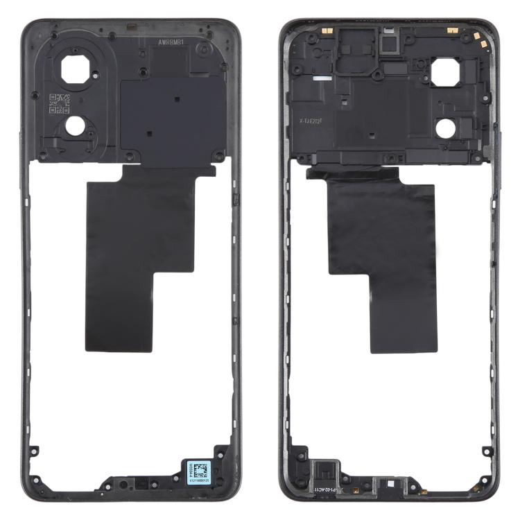 

For OPPO A58 4G CPH2577 Original Middle Frame Bezel Plate (Black)