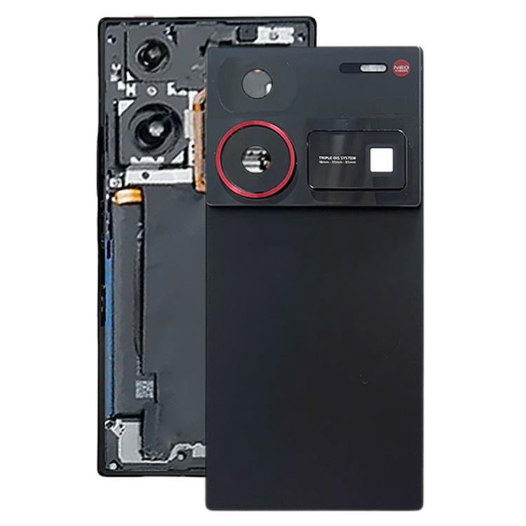 

For ZTE Nubia Z60 Ultra 5G NX721J Original Back Cover with Camera Lens Cover(Black)