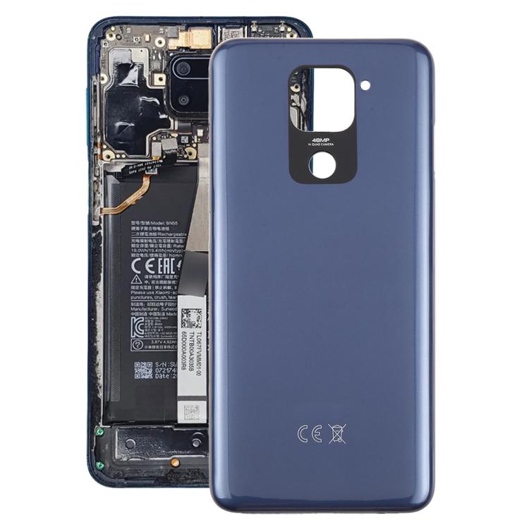 

For Xiaomi Redmi Note 9 OEM Back Cover(Dark Blue)